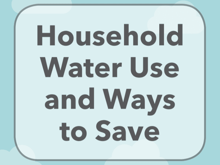 Household Water Use and Ways to Save